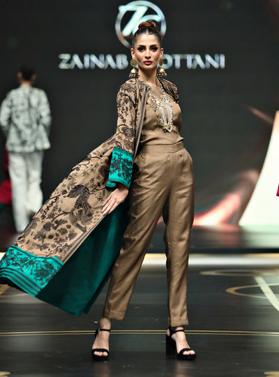 Zainab Chottani | The Kaftan Edit | Zeen - Formal Dress - available at Maria Faisal in UK and USA.