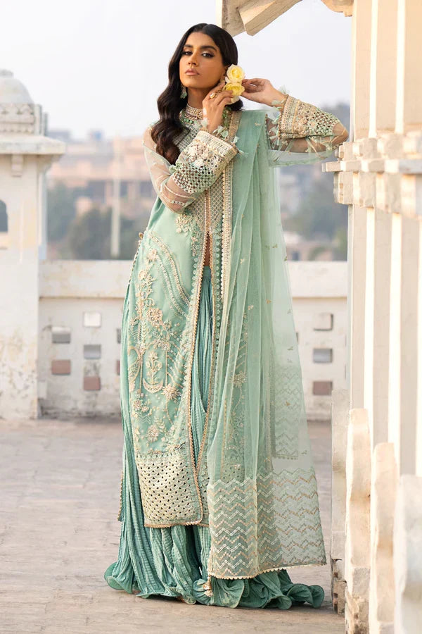 Ittehad | Dilruba Wedding Formals | ESDR76-SUT-GRN - Ladies Clothes 