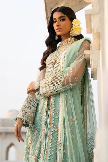 Ittehad | Dilruba Wedding Formals | ESDR76-SUT-GRN - Ladies Clothes 
