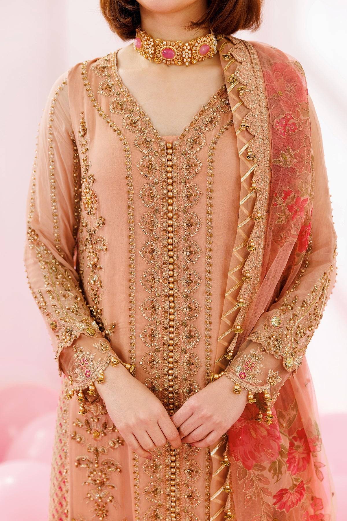 Charizma | Dastaan e Jashaan Formals 25 | DJ5-02 by Maria Faisal - Registered Vendor of : Charizma - type : Ladies Clothes - 100% original wedding dresses