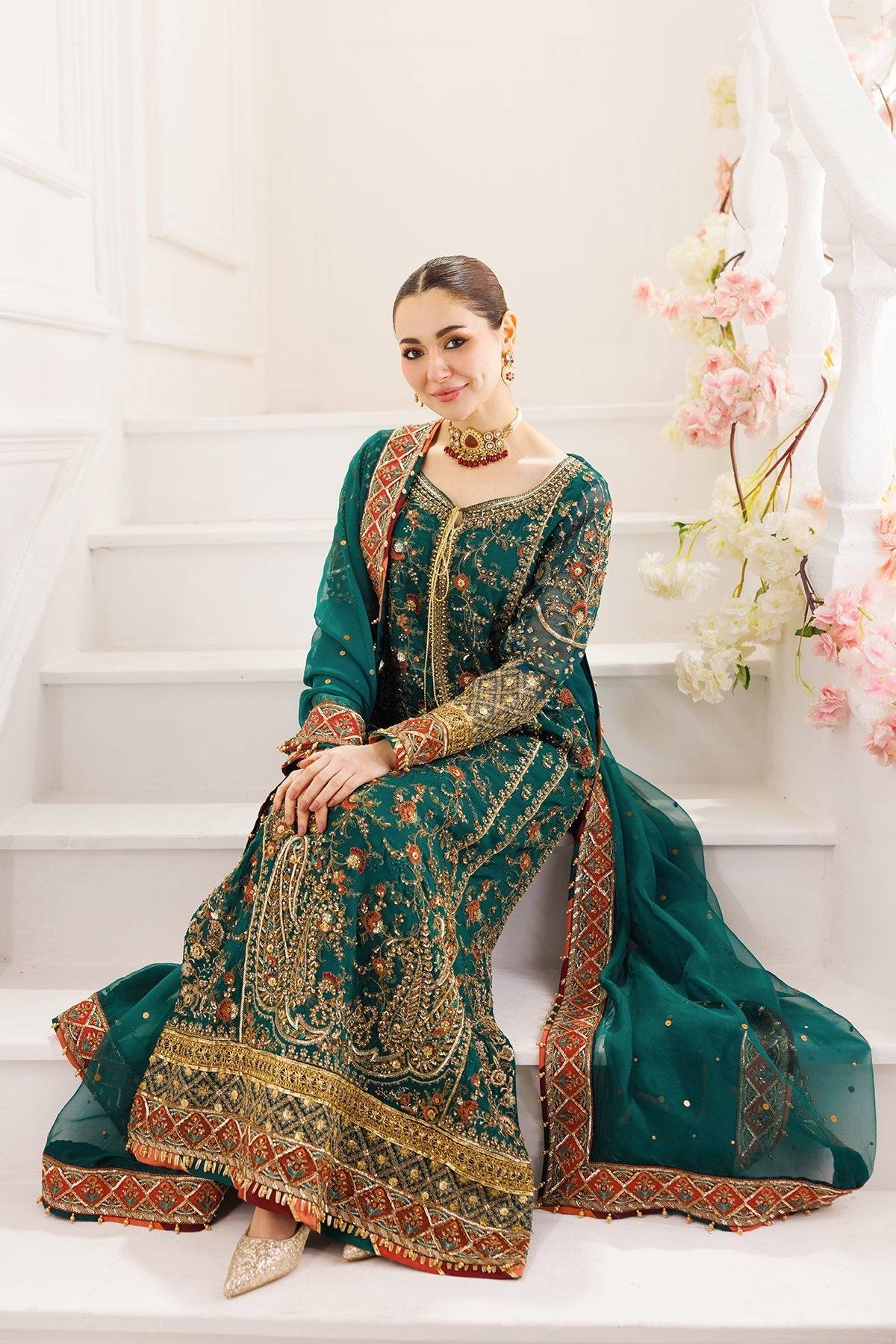 Charizma | Dastaan e Jashaan Formals 25 | DJ5-01 by Maria Faisal - Registered Vendor of : Charizma - type : Ladies Clothes - 100% original wedding dresses