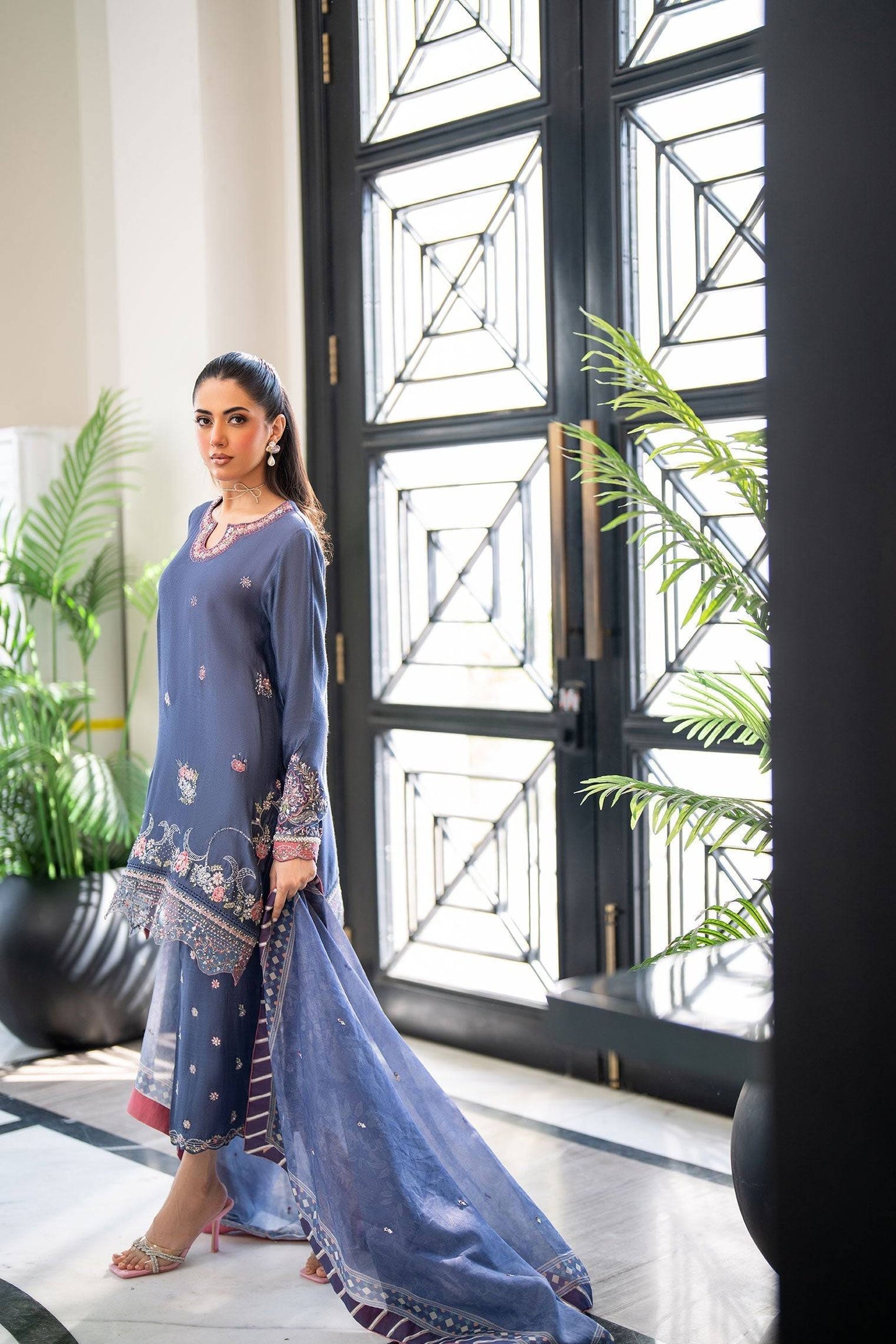 Dhanak | SS 25 Luxury Pret | SS25DL-0312 by Maria Faisal - Registered Vendor of : Dhanak - type : Ladies Clothes - 100% original wedding dresses