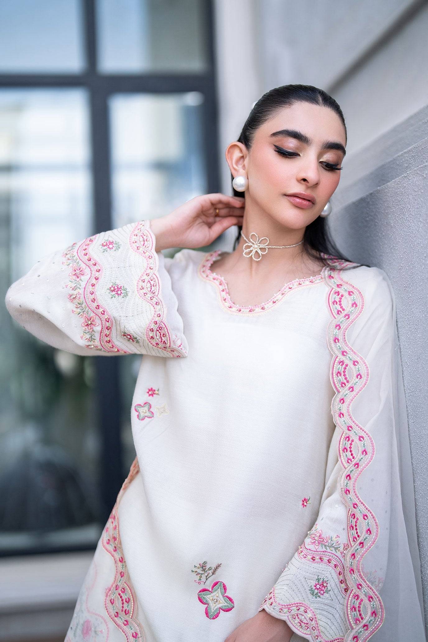 Dhanak | SS 25 Luxury Pret | SS25DL-0317 by Maria Faisal - Registered Vendor of : Dhanak - type : Ladies Clothes - 100% original wedding dresses