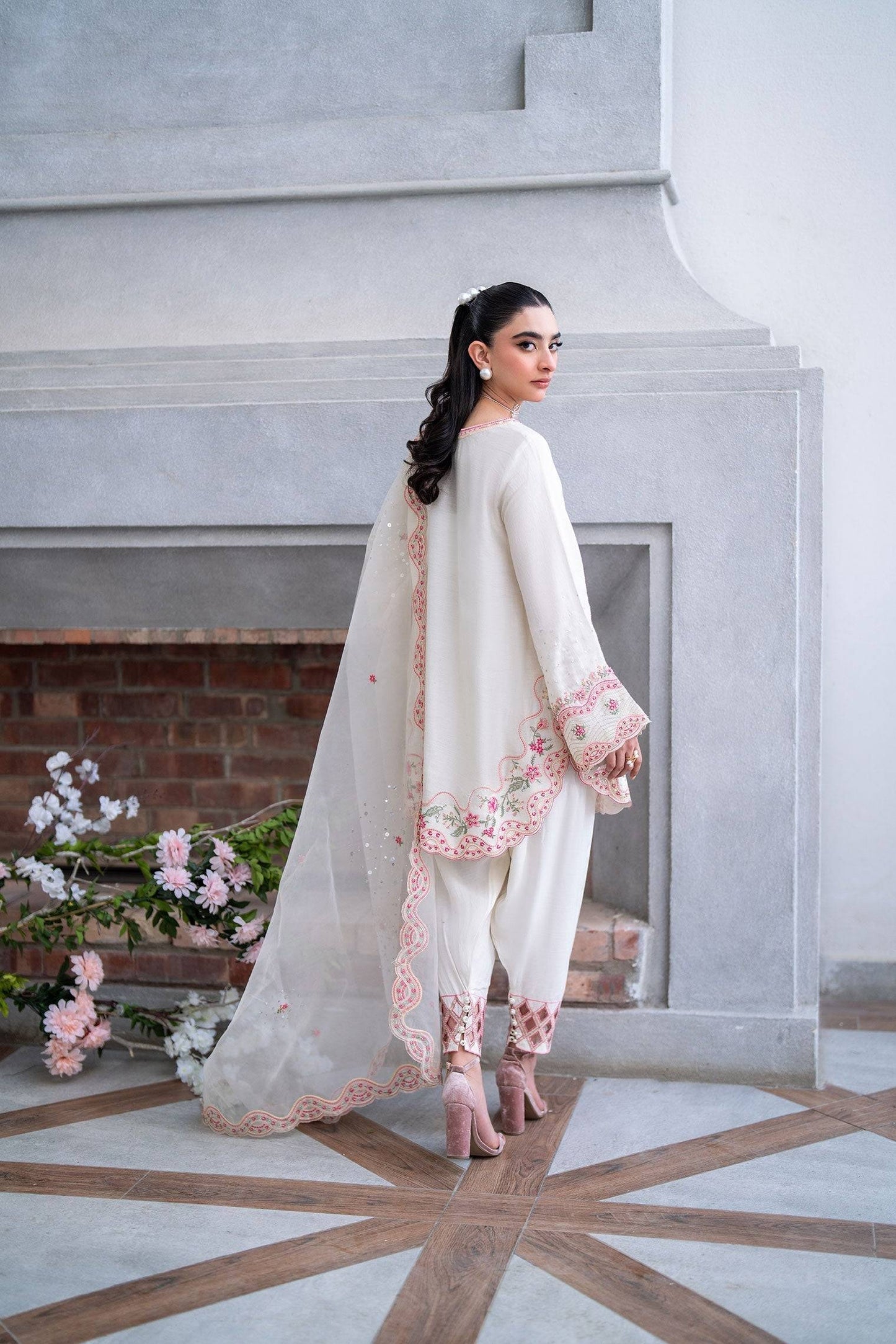 Dhanak | SS 25 Luxury Pret | SS25DL-0317 by Maria Faisal - Registered Vendor of : Dhanak - type : Ladies Clothes - 100% original wedding dresses