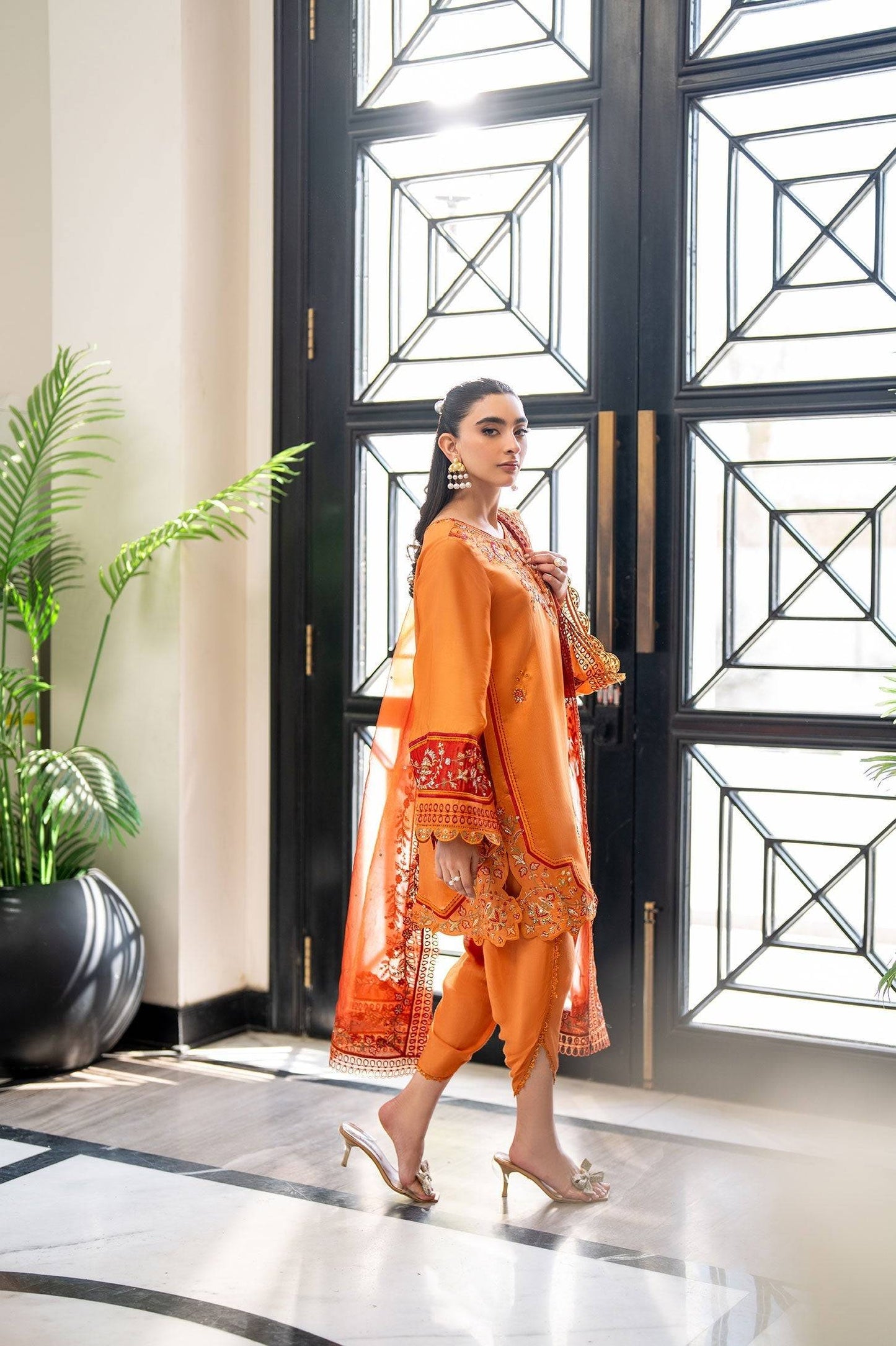 Dhanak | SS 25 Luxury Pret | SS25DL-0314 by Maria Faisal - Registered Vendor of : Dhanak - type : Ladies Clothes - 100% original wedding dresses