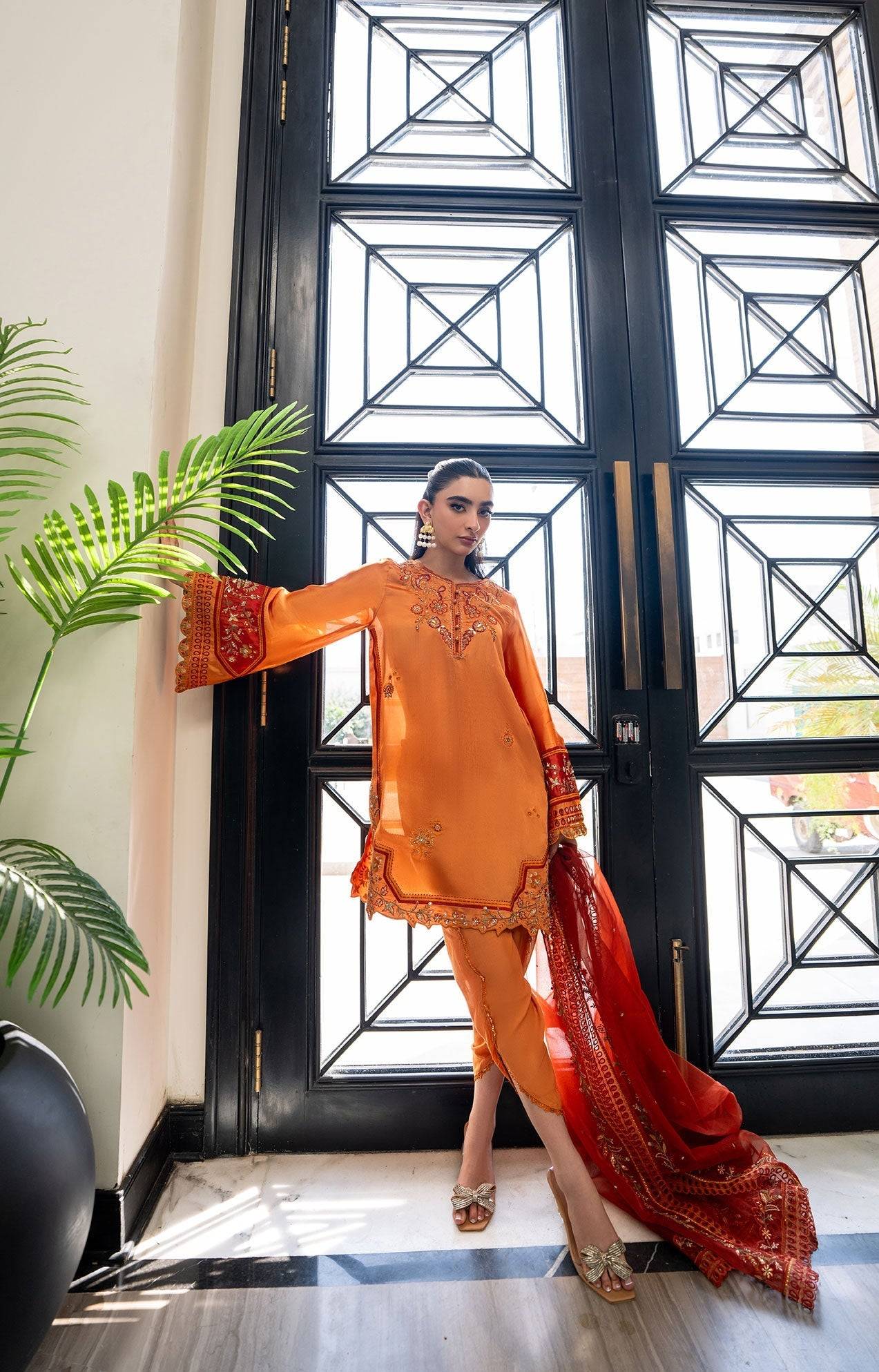 Dhanak | SS 25 Luxury Pret | SS25DL-0314 by Maria Faisal - Registered Vendor of : Dhanak - type : Ladies Clothes - 100% original wedding dresses