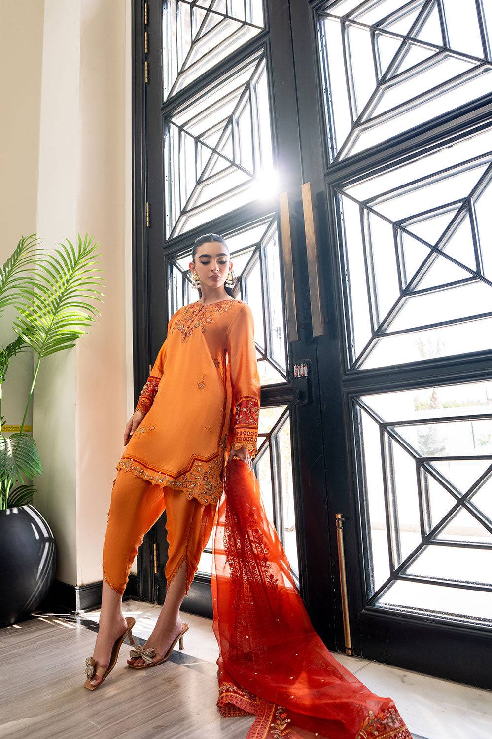 Dhanak | SS 25 Luxury Pret | SS25DL-0314 by Maria Faisal - Registered Vendor of : Dhanak - type : Ladies Clothes - 100% original wedding dresses