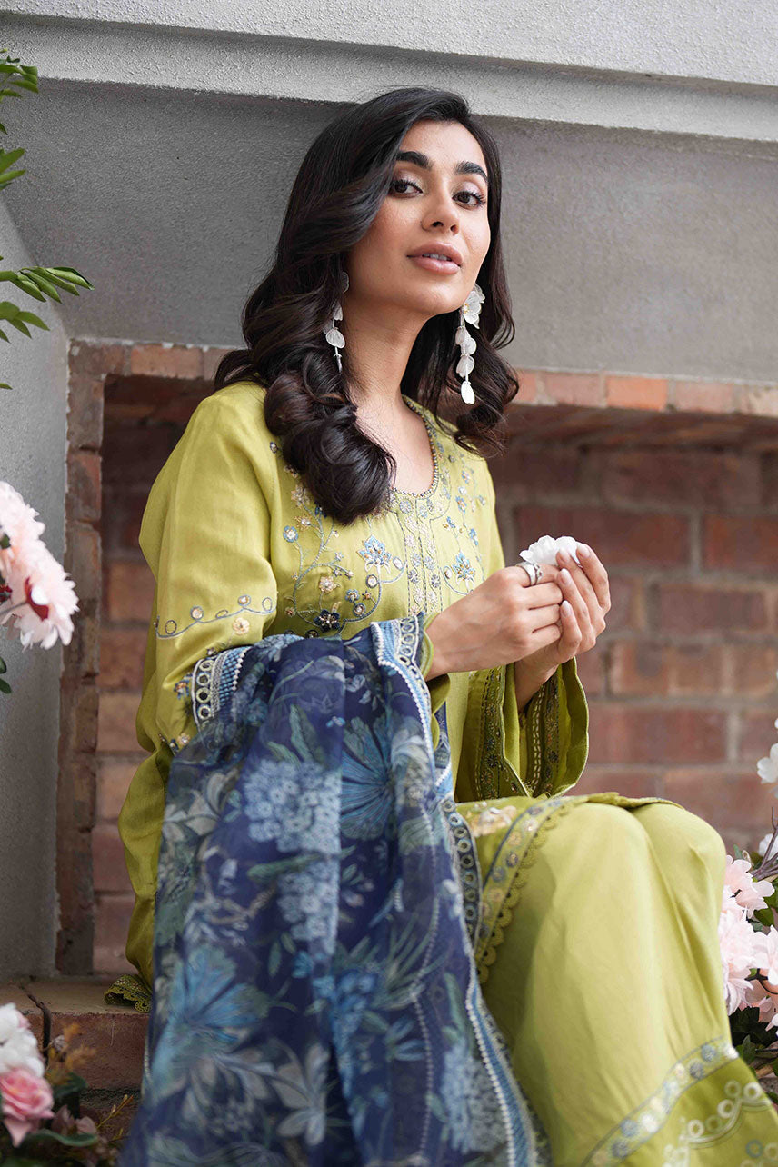 Dhanak | SS 25 Luxury Pret | SS25DL-0318 - Ladies Clothes - Maria Faisal