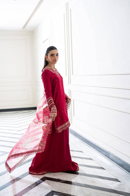 Dhanak | SS 25 Luxury Pret | SS25DL-0319 by Maria Faisal - Registered Vendor of : Dhanak - type : Ladies Clothes - 100% original wedding dresses