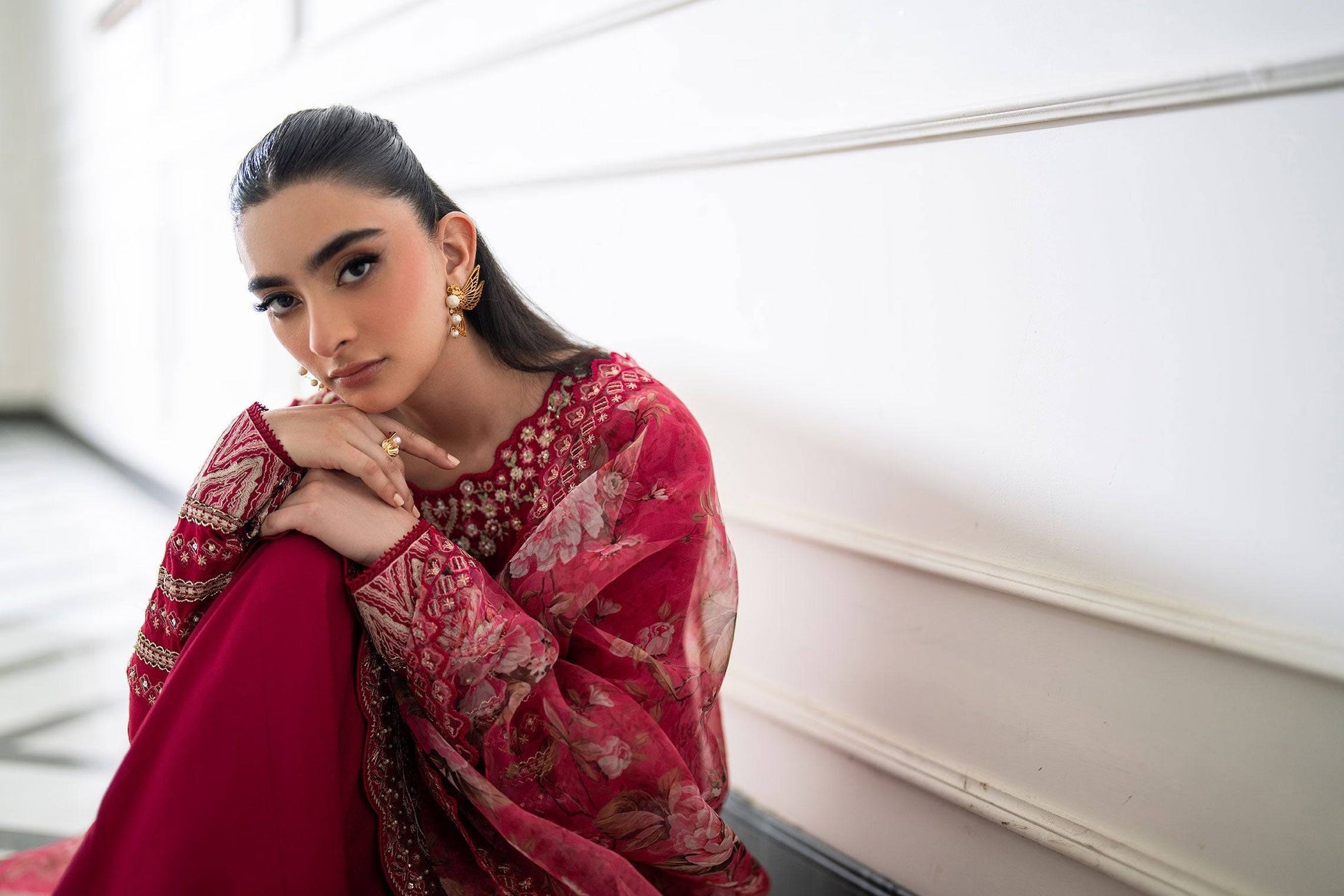 Dhanak | SS 25 Luxury Pret | SS25DL-0319 by Maria Faisal - Registered Vendor of : Dhanak - type : Ladies Clothes - 100% original wedding dresses