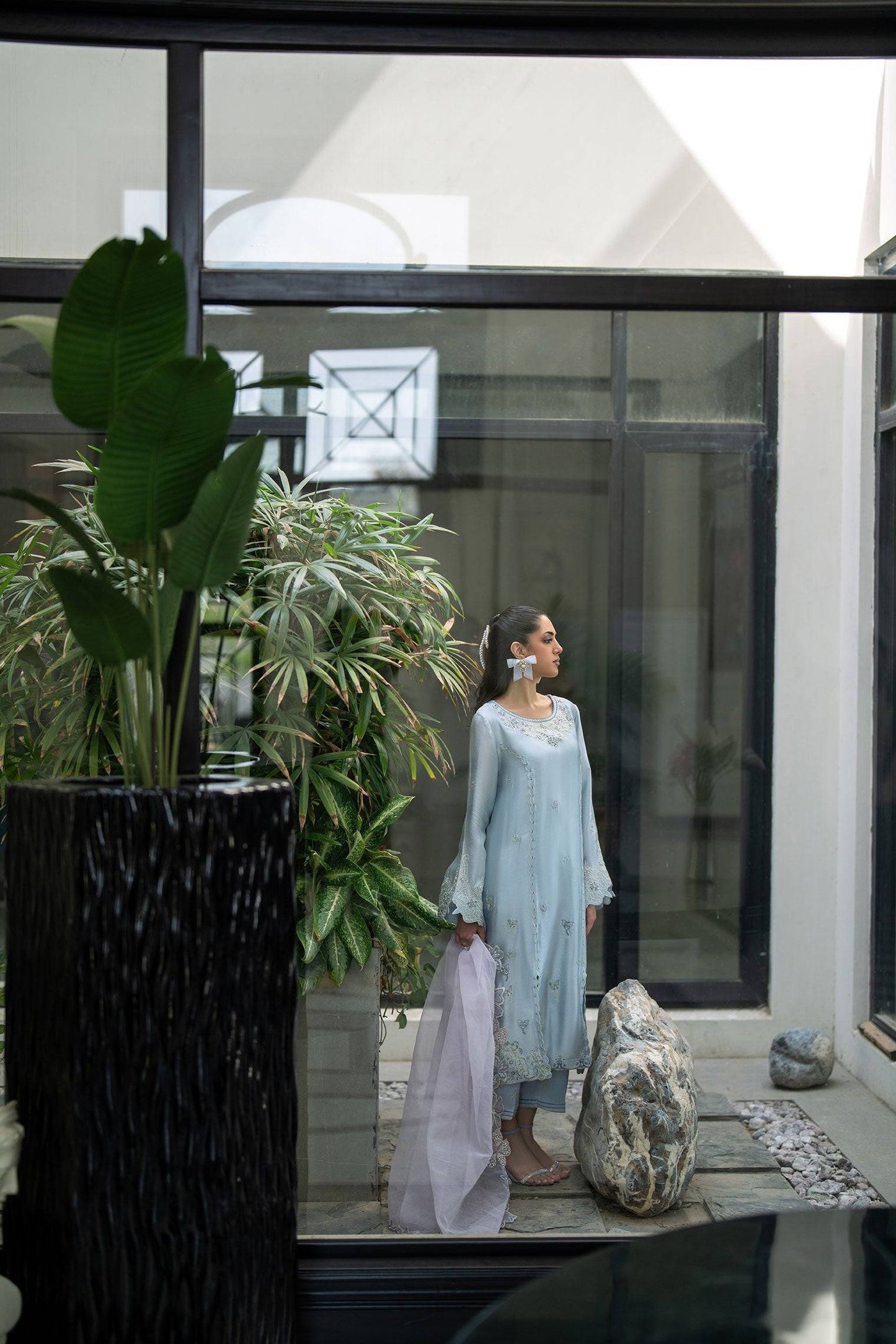 Dhanak | SS 25 Luxury Pret | SS25DL-0320 by Maria Faisal - Registered Vendor of : Dhanak - type : Ladies Clothes - 100% original wedding dresses