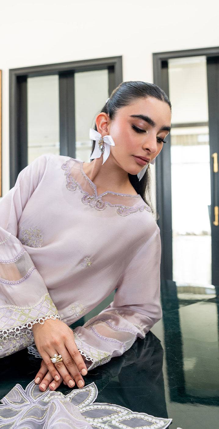 Dhanak | SS 25 Luxury Pret | SS25DL-0321 by Maria Faisal - Registered Vendor of : Dhanak - type : Ladies Clothes - 100% original wedding dresses