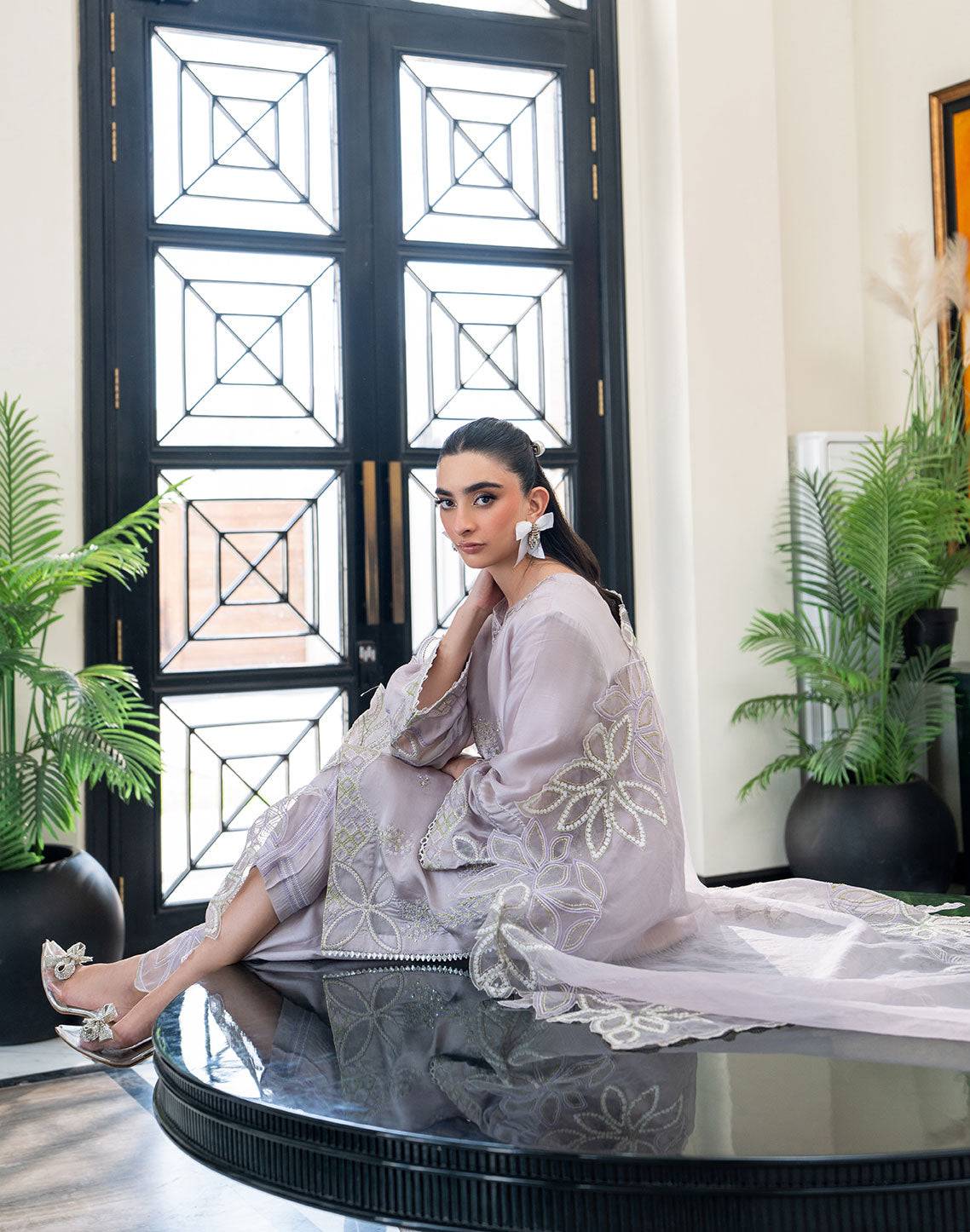 Dhanak | SS 25 Luxury Pret | SS25DL-0321 by Maria Faisal - Registered Vendor of : Dhanak - type : Ladies Clothes - 100% original wedding dresses