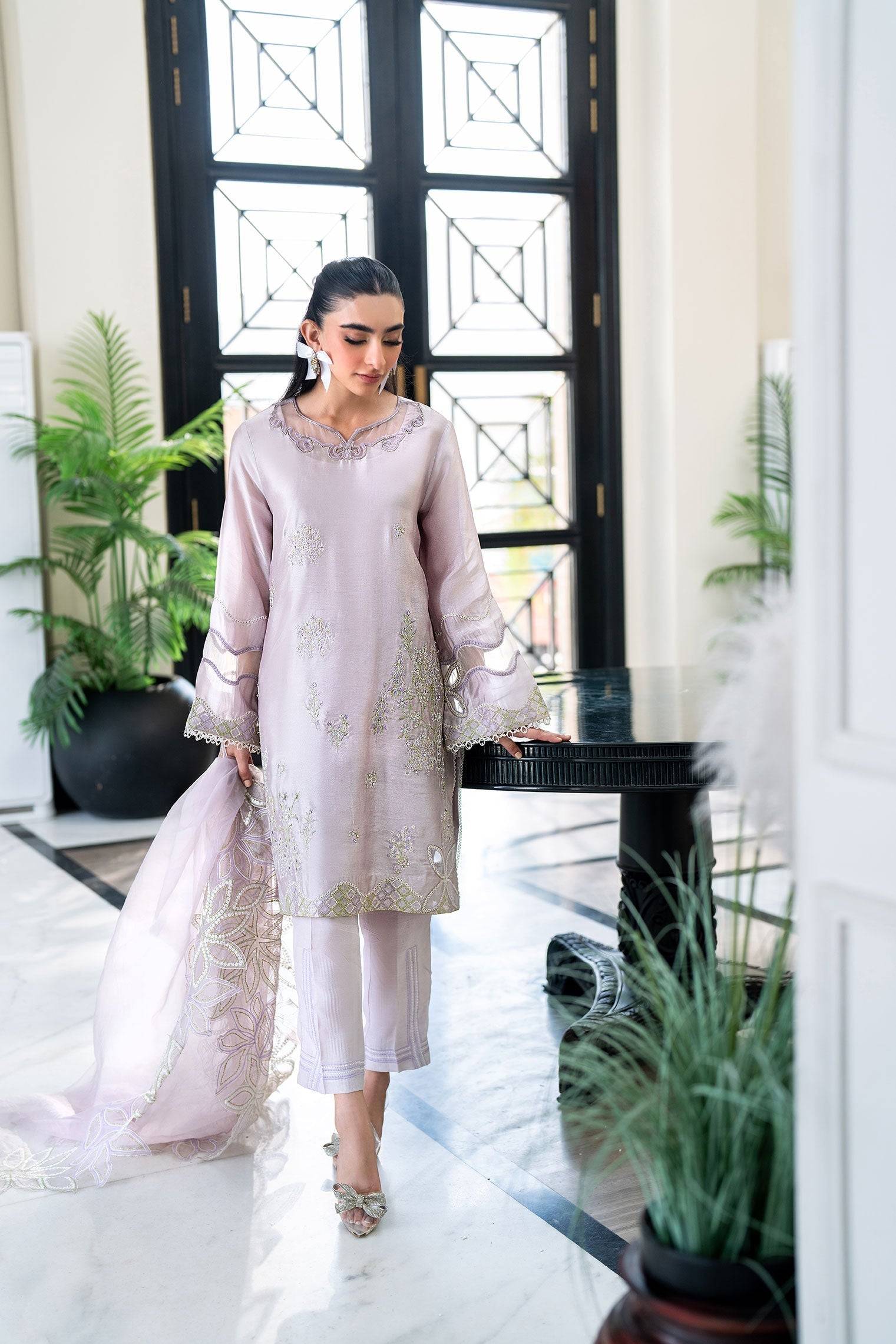 Dhanak | SS 25 Luxury Pret | SS25DL-0321 by Maria Faisal - Registered Vendor of : Dhanak - type : Ladies Clothes - 100% original wedding dresses
