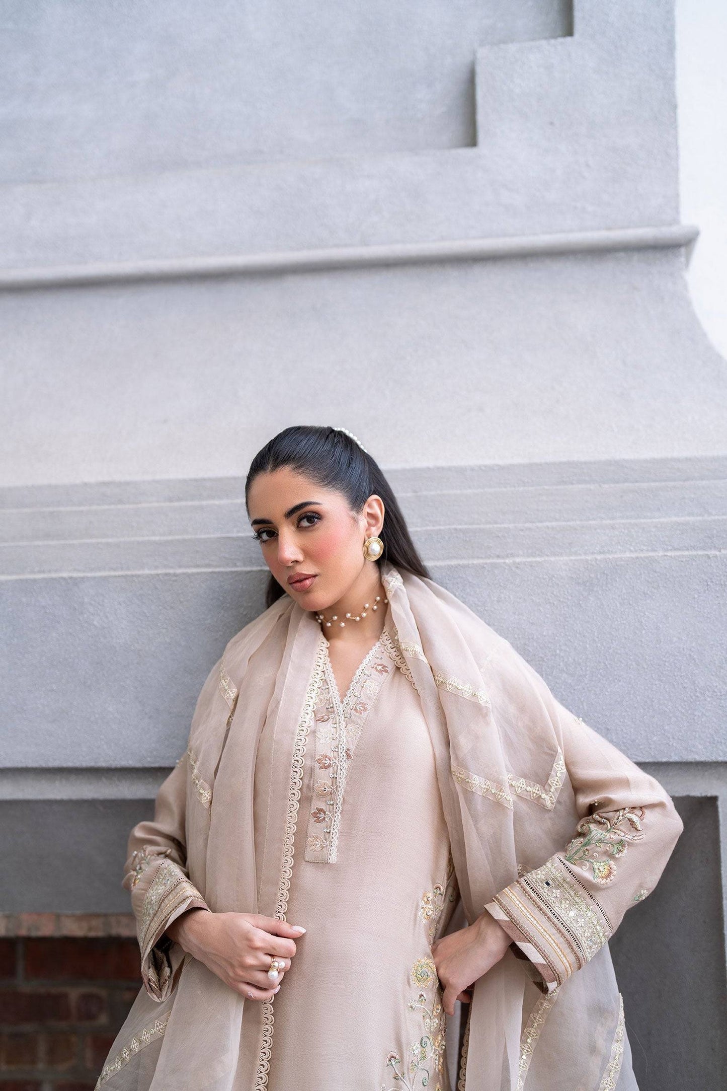 Dhanak | SS 25 Luxury Pret | SS25DL-0322 by Maria Faisal - Registered Vendor of : Dhanak - type : Ladies Clothes - 100% original wedding dresses