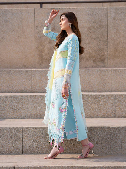 Parishay | Dil e Raqsam Festive Eid Lawn | DR-01 by Maria Faisal - Registered Vendor of : Parishay - type : Ladies Clothes - 100% original wedding dresses