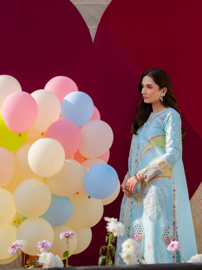 Parishay | Dil e Raqsam Festive Eid Lawn | DR-01 by Maria Faisal - Registered Vendor of : Parishay - type : Ladies Clothes - 100% original wedding dresses