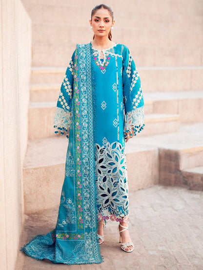 Parishay | Dil e Raqsam Festive Eid Lawn | DR-03 by Maria Faisal - Registered Vendor of : Parishay - type : Ladies Clothes - 100% original wedding dresses