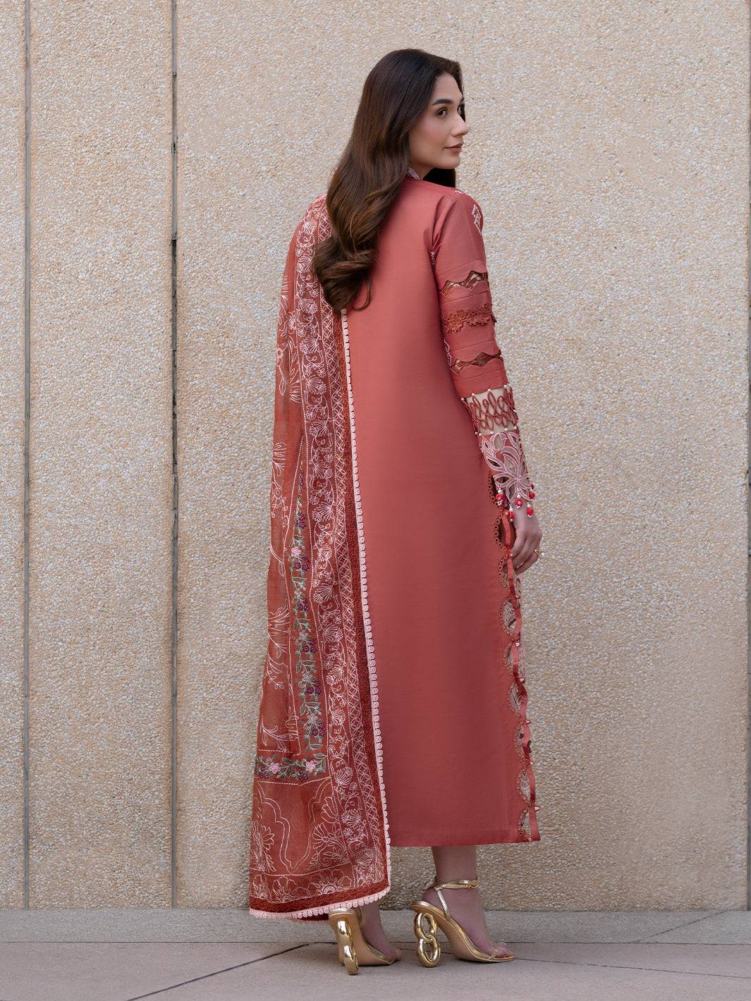 Parishay | Dil e Raqsam Festive Eid Lawn | DR-04 by Maria Faisal - Registered Vendor of : Parishay - type : Ladies Clothes - 100% original wedding dresses