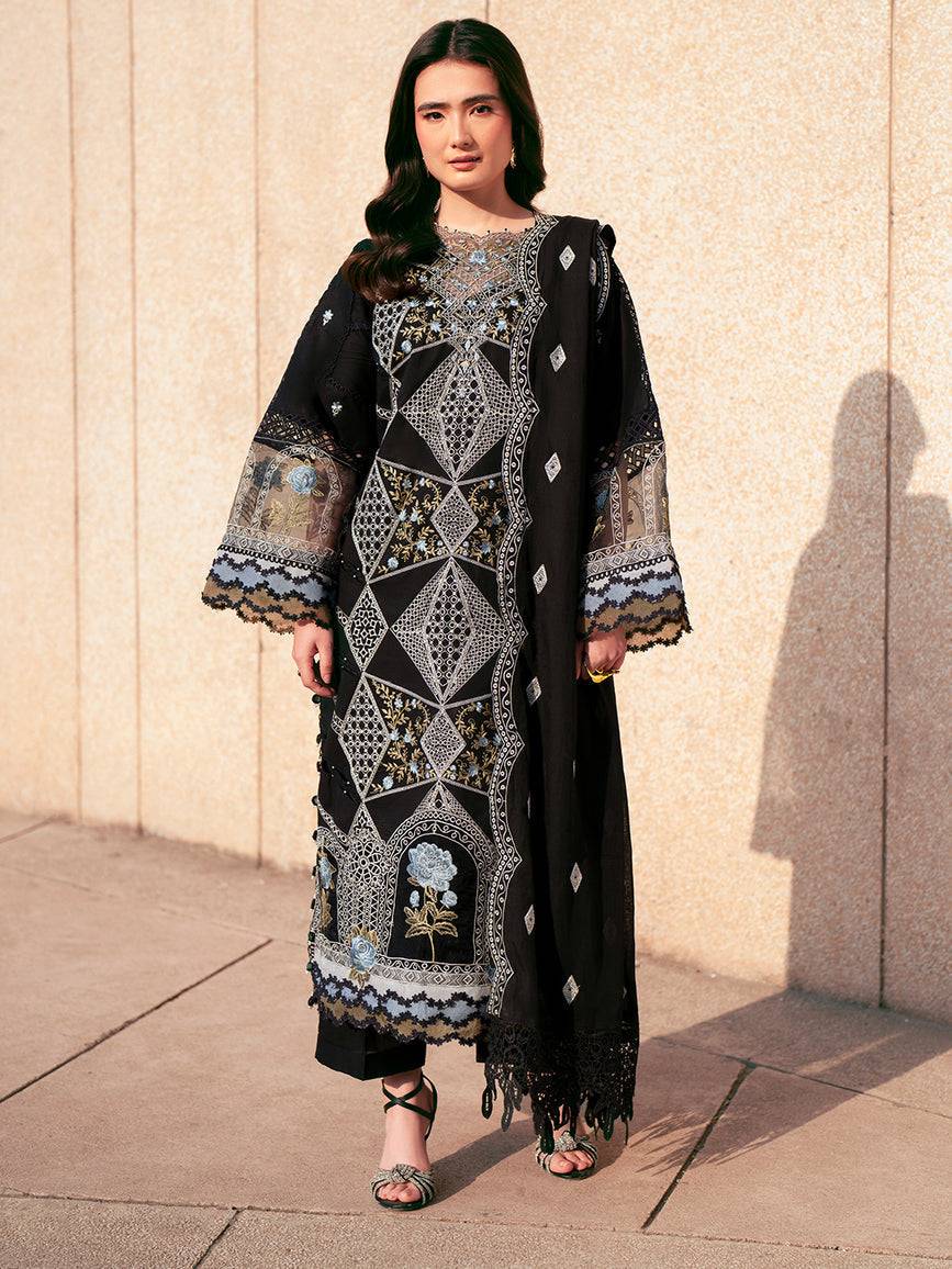 Parishay | Dil e Raqsam Festive Eid Lawn | DR-08 by Maria Faisal - Registered Vendor of : Parishay - type : Ladies Clothes - 100% original wedding dresses