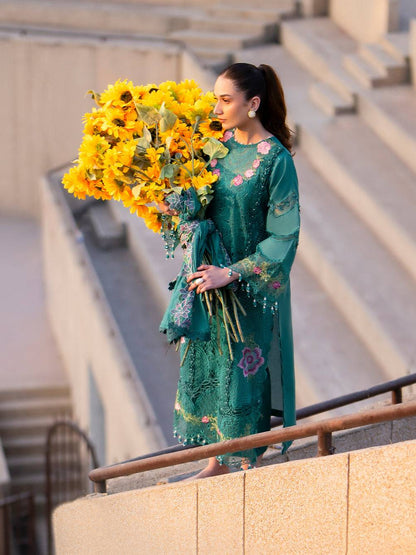 Parishay | Dil e Raqsam Festive Eid Lawn | DR-09 by Maria Faisal - Registered Vendor of : Parishay - type : Ladies Clothes - 100% original wedding dresses