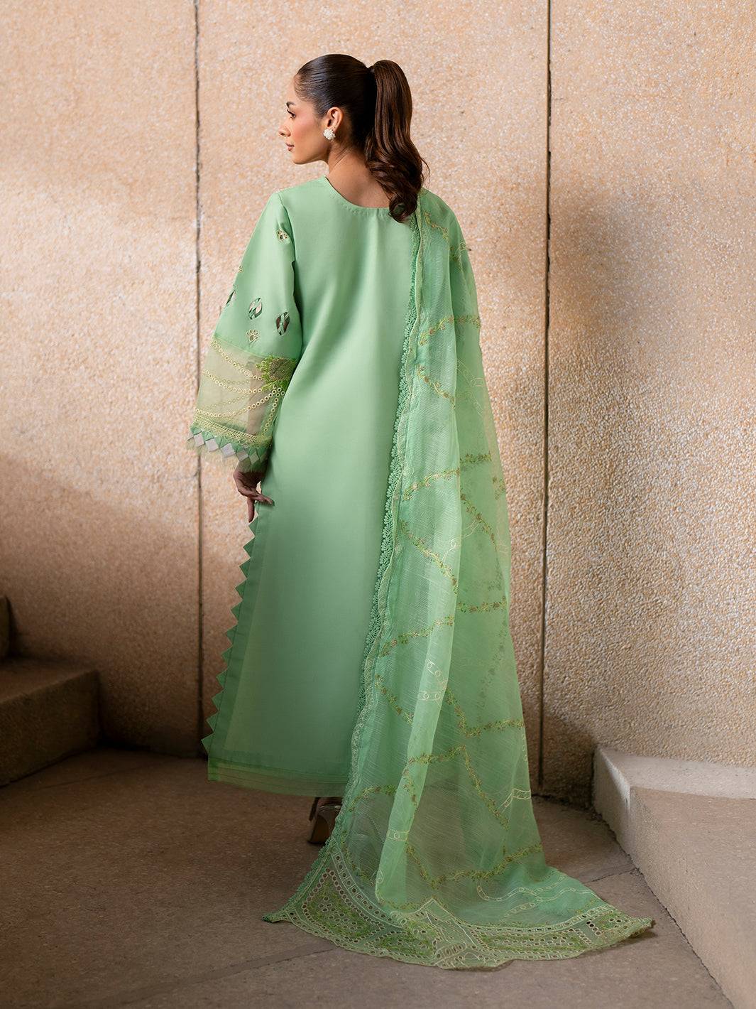 Parishay | Dil e Raqsam Festive Eid Lawn | DR-11 by Maria Faisal - Registered Vendor of : Parishay - type : Ladies Clothes - 100% original wedding dresses
