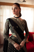 Neeshay | Dastaan Luxury Chiffon | Sunehri - Wedding Dress - Maria Faisal
