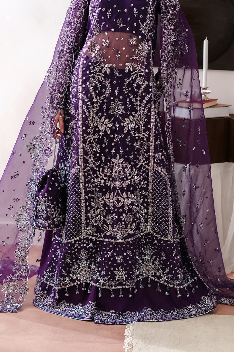 Emaan Adeel | Starlit Jewels | Tourmaline - Formal Dress - available at Maria Faisal in UK and USA.