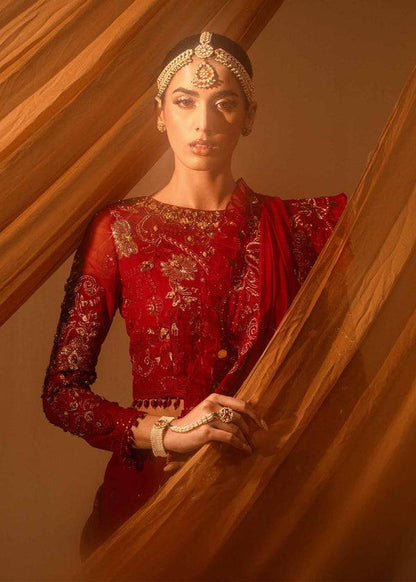 Paras by Pasha | Noor -e- Jahan Saree Collection | Laal-e-Jahan by Maria Faisal - Registered Vendor of : Paras by Pasha - type : Ladies Clothes - 100% original wedding dresses