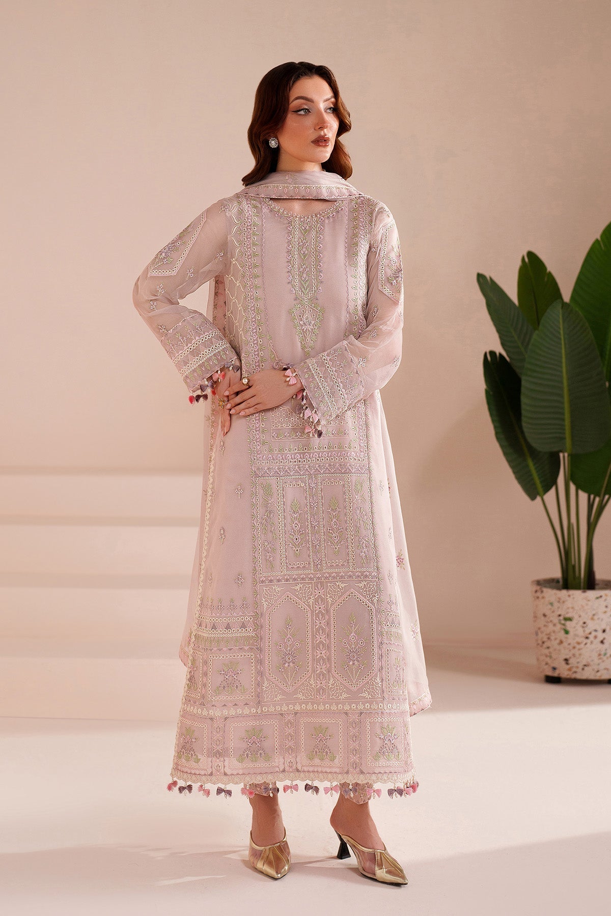 Alizeh | Threads Eid Festive Edit 26 |AF-BDHG-5039-Elva - Formal Dress - available at Maria Faisal in UK and USA.