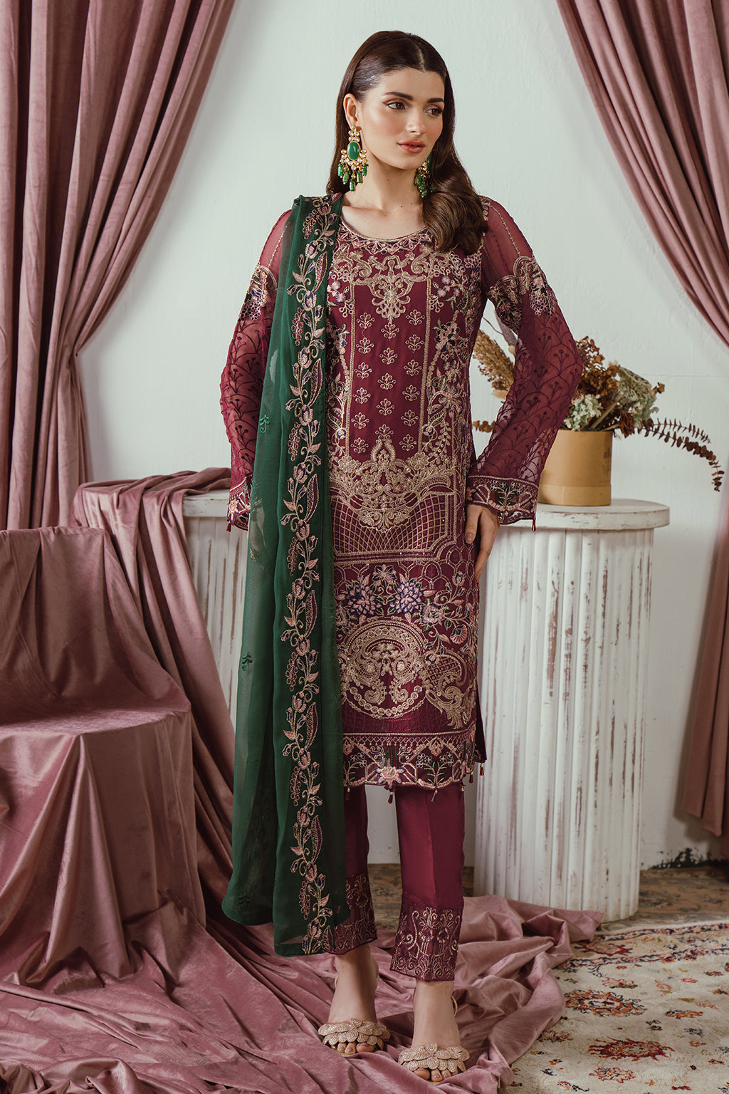 Ramsha | Ramsha Collection | F-2501 - Ladies Clothes - Maria Faisal