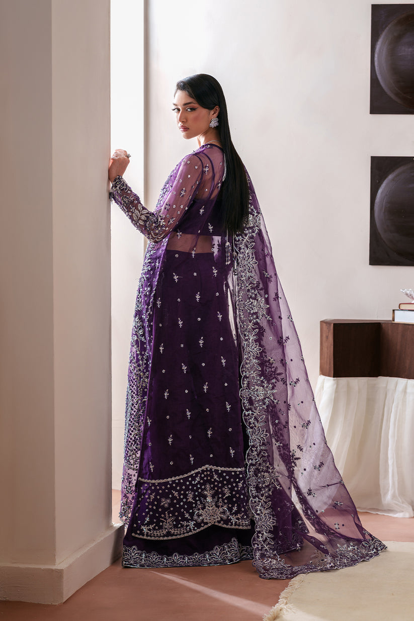 Emaan Adeel | Starlit Jewels | Tourmaline - Formal Dress - available at Maria Faisal in UK and USA.