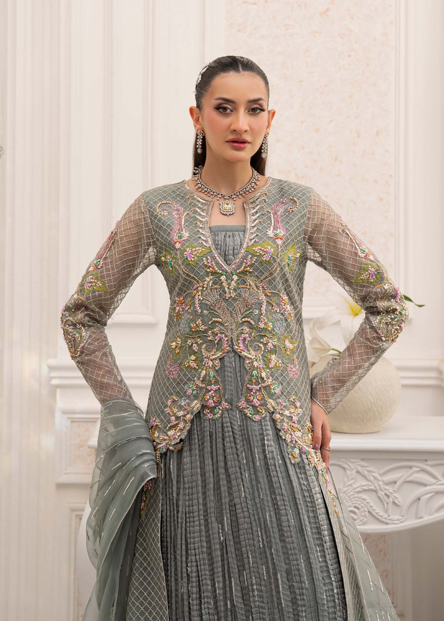 Jamnii | The Aura | Livia by Maria Faisal - Registered Vendor of : Jamnii - type : Ladies Clothes - 100% original wedding dresses