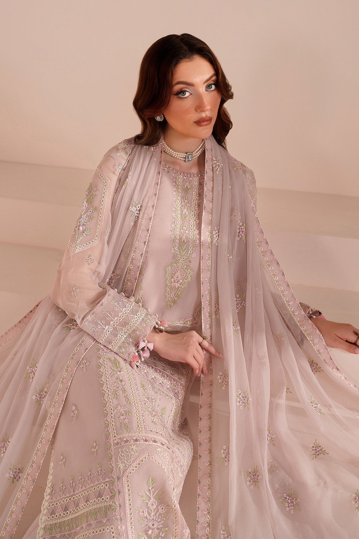 Alizeh | Threads Eid Festive Edit 26 |AF-BDHG-5039-Elva - Formal Dress - available at Maria Faisal in UK and USA.