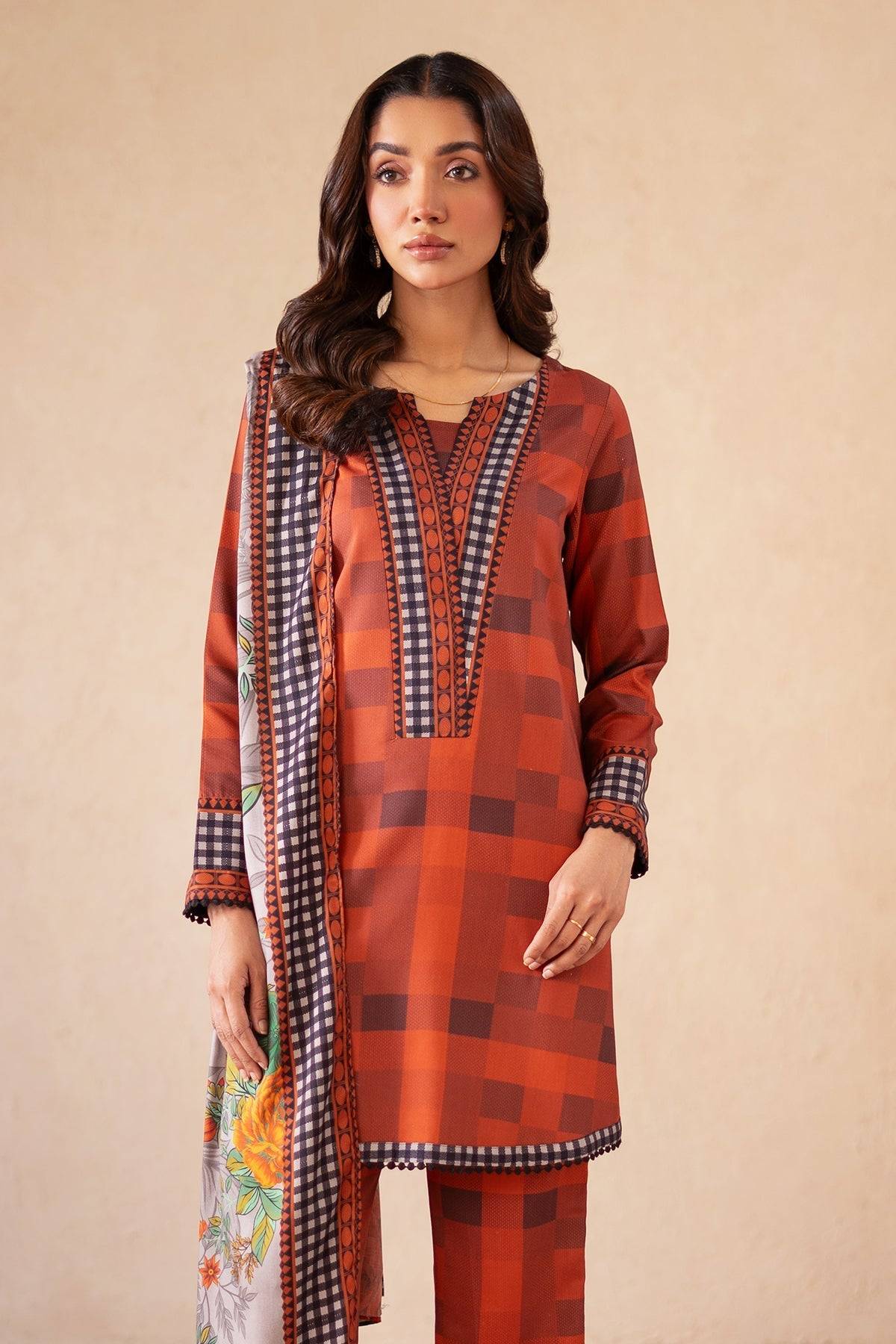 Charizma | Print Melody | CPM-4-S45A by Maria Faisal - Registered Vendor of : Charizma - type : Ladies Clothes - 100% original wedding dresses