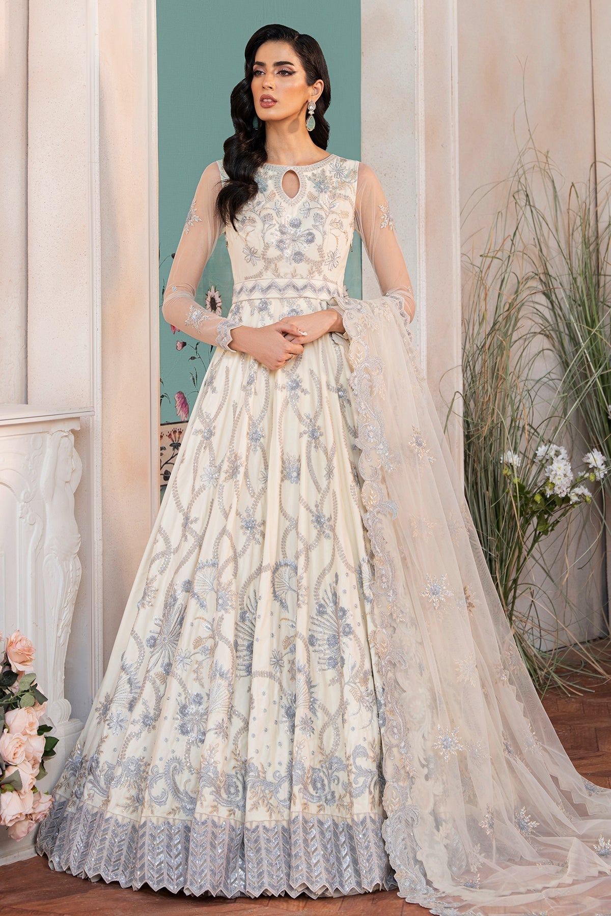 Inara | Aurelia Wedding Collection | Aqua