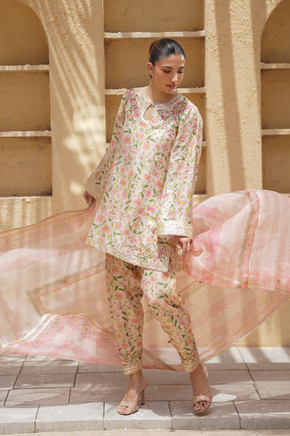 Sania Maskatiya | Eid ul Adha Edit | Syra - Luxury Dress - available at Maria Faisal in UK and USA.