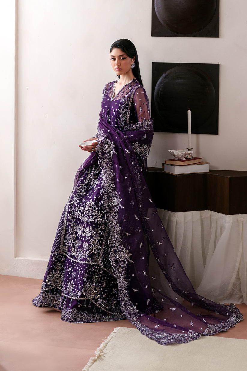 Emaan Adeel | Starlit Jewels | Tourmaline - Formal Dress - available at Maria Faisal in UK and USA.