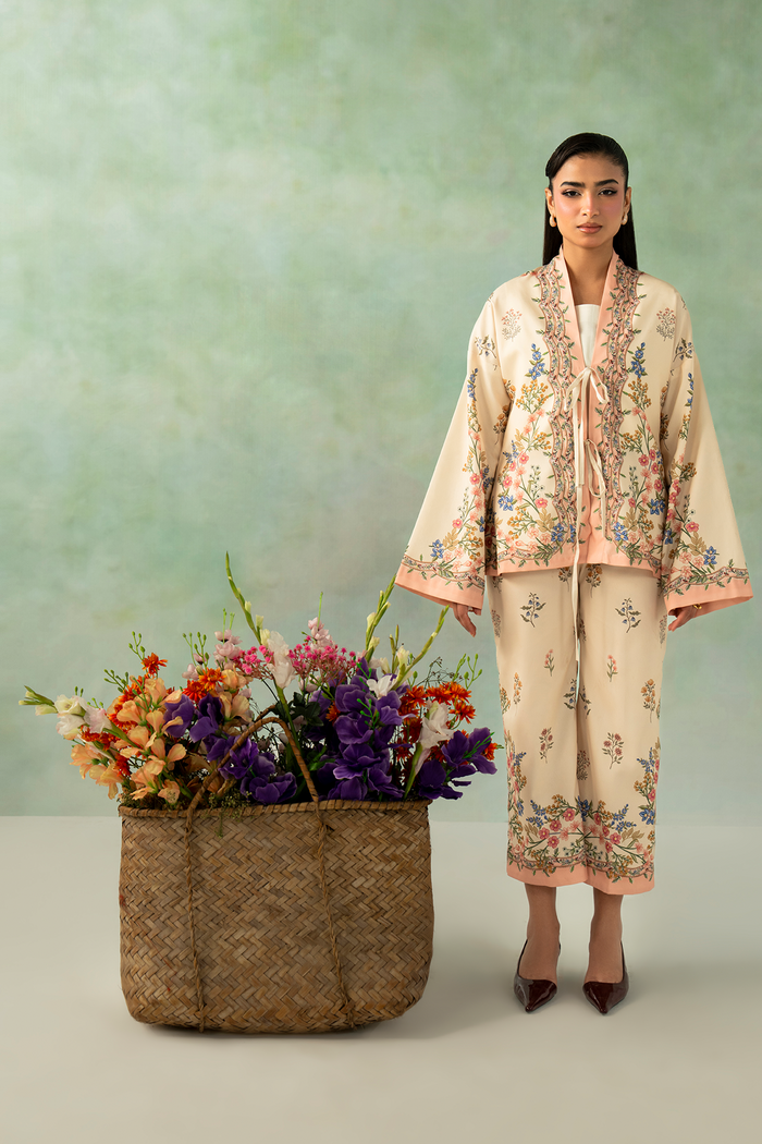 Zarposh | Folds SS 26 | ELIA - Casual Dress - available at Maria Faisal in UK and USA.