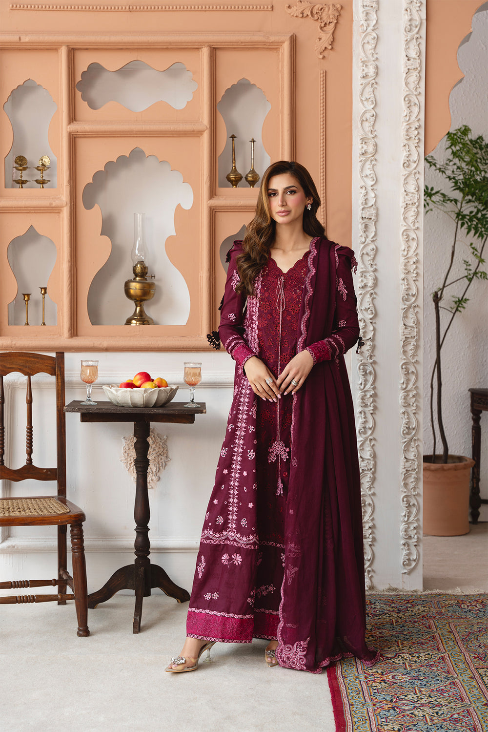 Mysie | Festive 26 | My-27 - Luxury Dress - available at Maria Faisal in UK and USA.