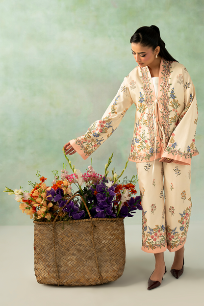Zarposh | Folds SS 26 | ELIA - Casual Dress - available at Maria Faisal in UK and USA.