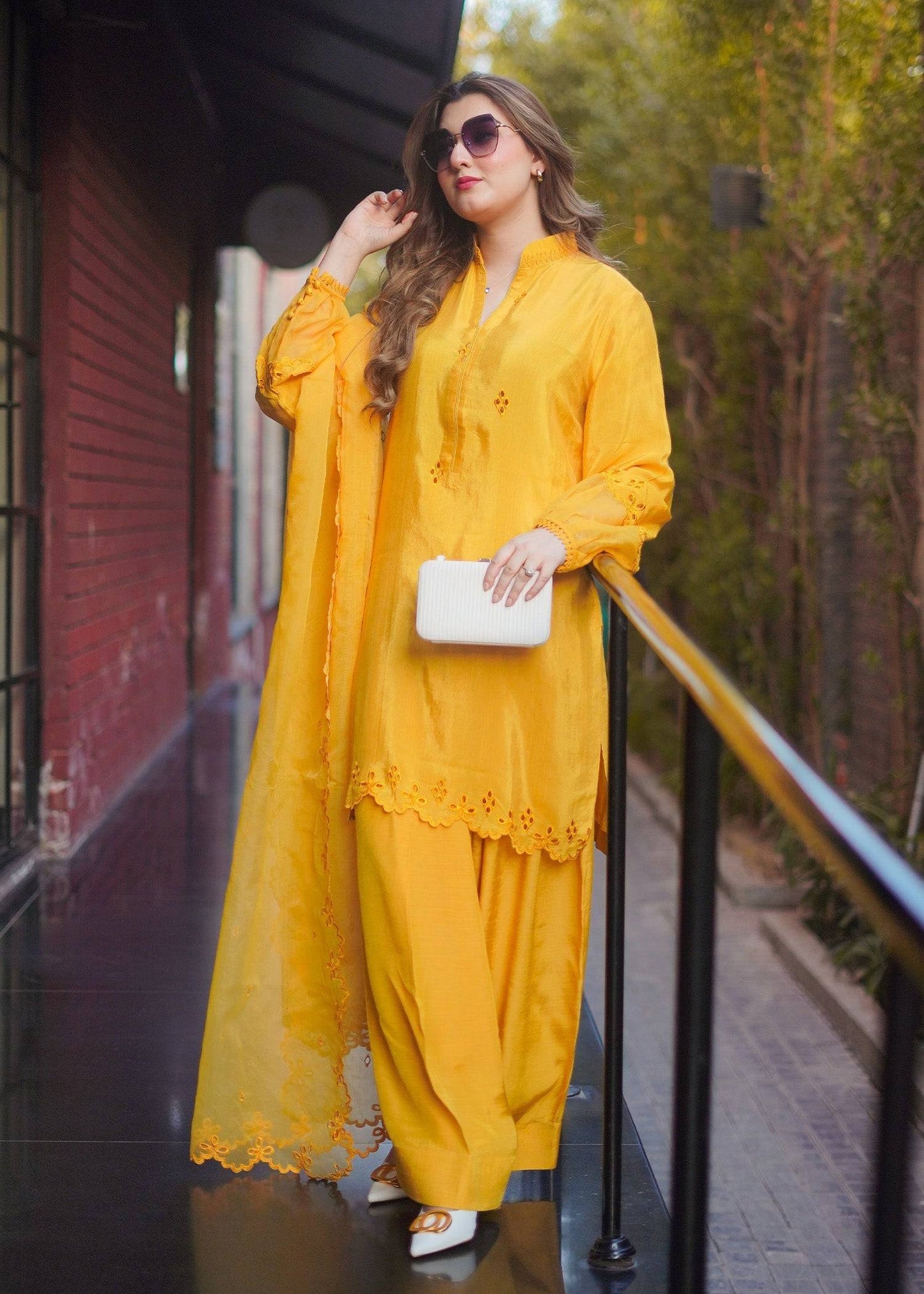 Fozia Khalid | Silk Spire | MARIGOLD by Maria Faisal - Registered Vendor of : Fozia Khalid - type : Ladies Clothes - 100% original wedding dresses