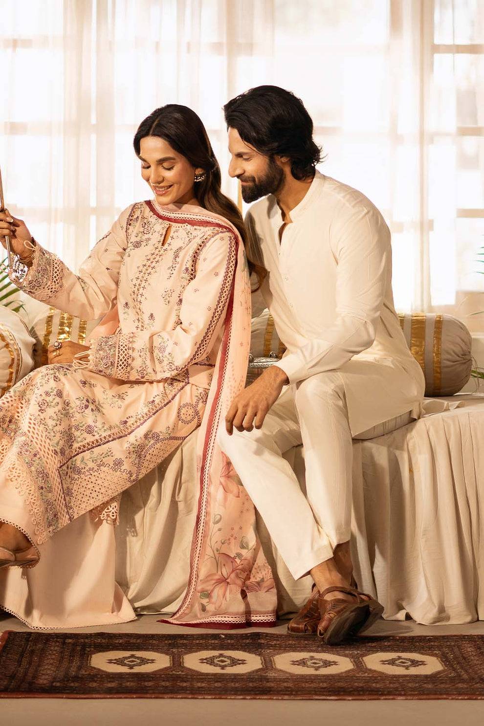 Zarposh | Sajni Lawn 25 | Gulbano by Maria Faisal - Registered Vendor of : Zarposh - type : Ladies Clothes - 100% original wedding dresses