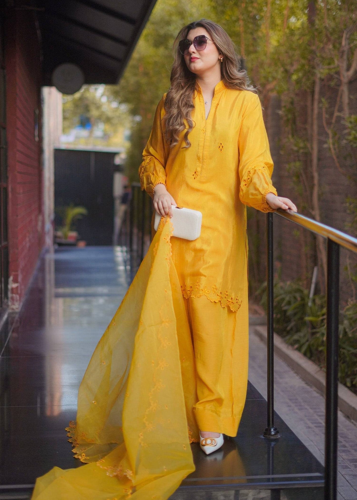Fozia Khalid | Silk Spire | MARIGOLD by Maria Faisal - Registered Vendor of : Fozia Khalid - type : Ladies Clothes - 100% original wedding dresses