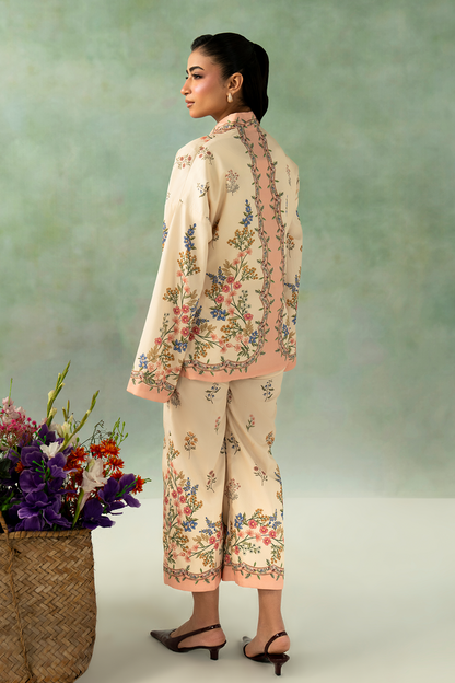Zarposh | Folds SS 26 | ELIA - Casual Dress - available at Maria Faisal in UK and USA.