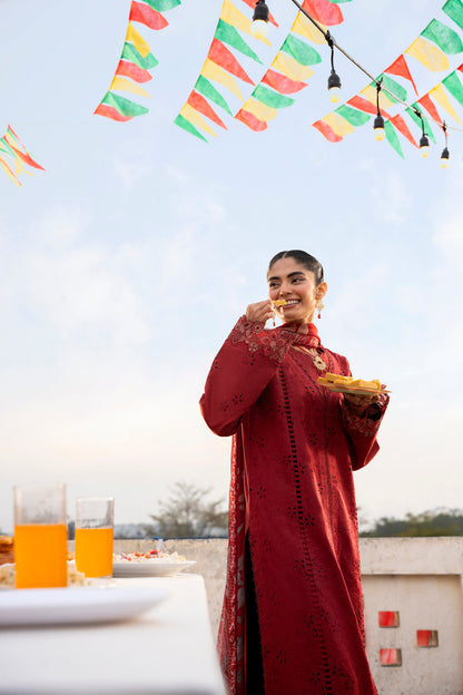 Florent | Basant Chikankari | FBC - 7A - Luxury Dress - available at Maria Faisal in UK and USA.