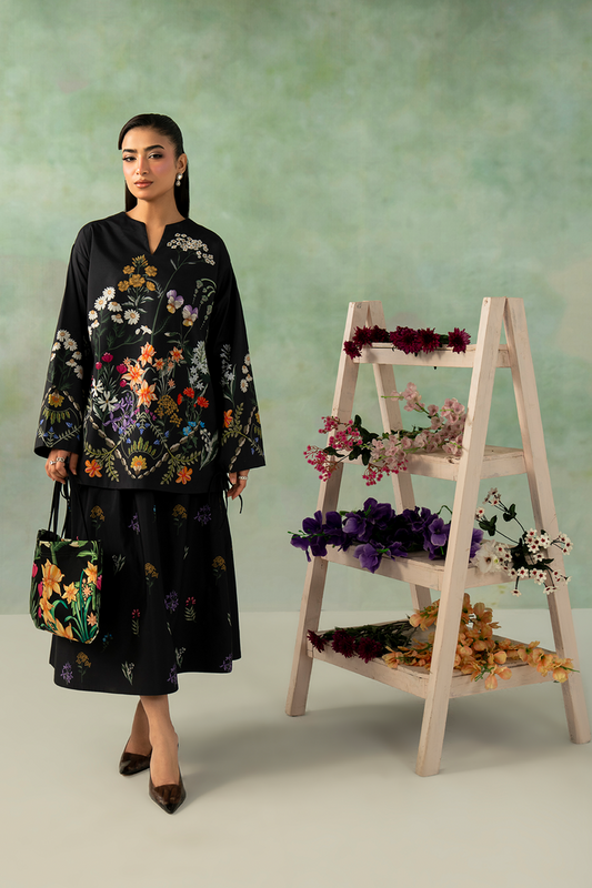 Zarposh | Folds SS 26 | EDEN - Casual Dress - available at Maria Faisal in UK and USA.