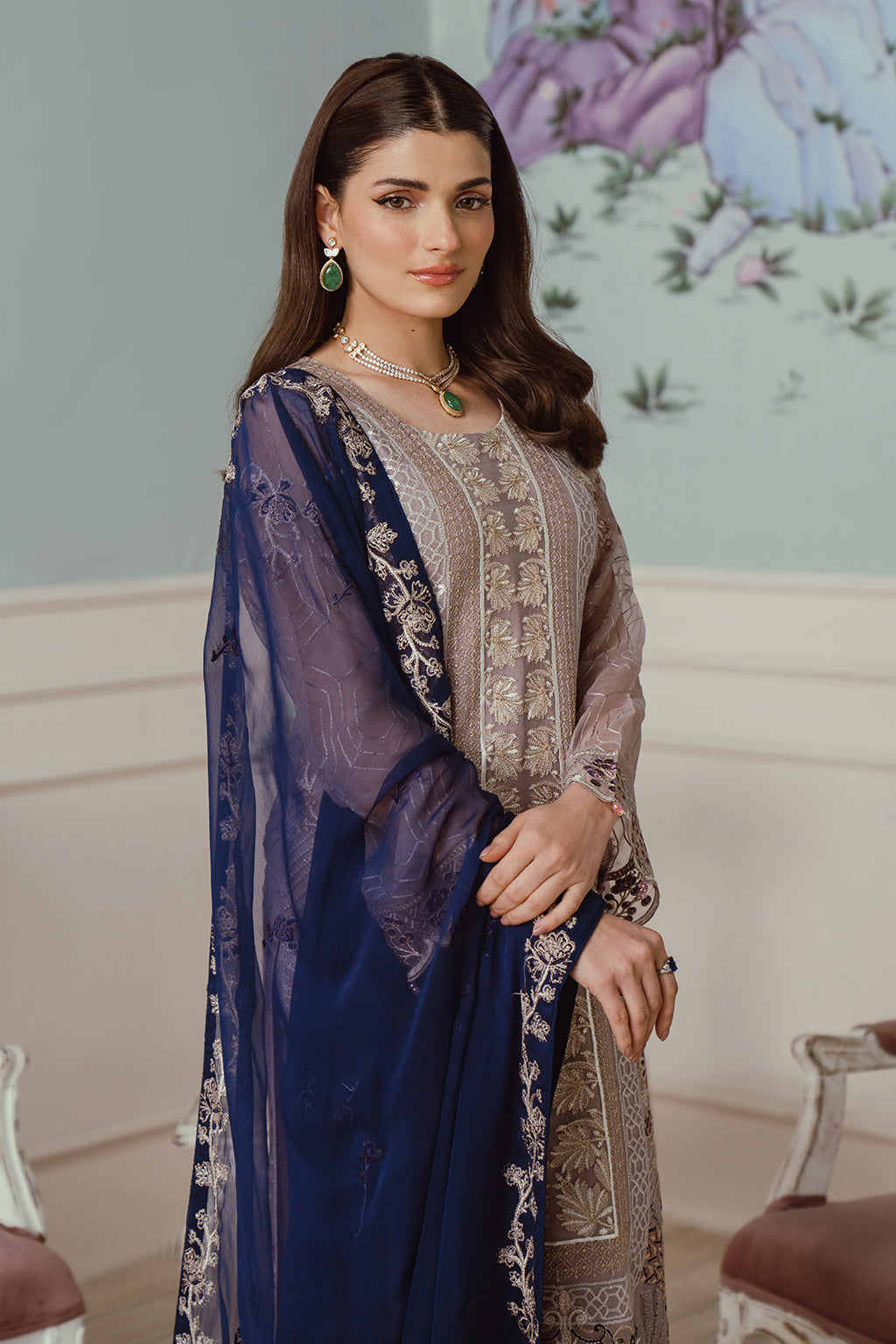 Ramsha | Ramsha Collection | F-2503 - Ladies Clothes - Maria Faisal