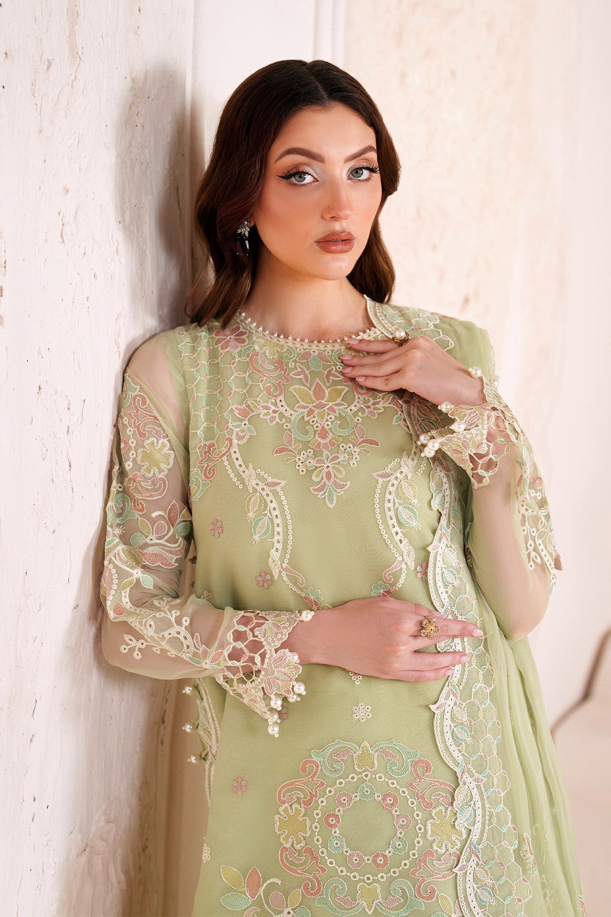 Alizeh | Threads Eid Festive Edit 26 |AF-BDHG-5042-Anya - Formal Dress - available at Maria Faisal in UK and USA.