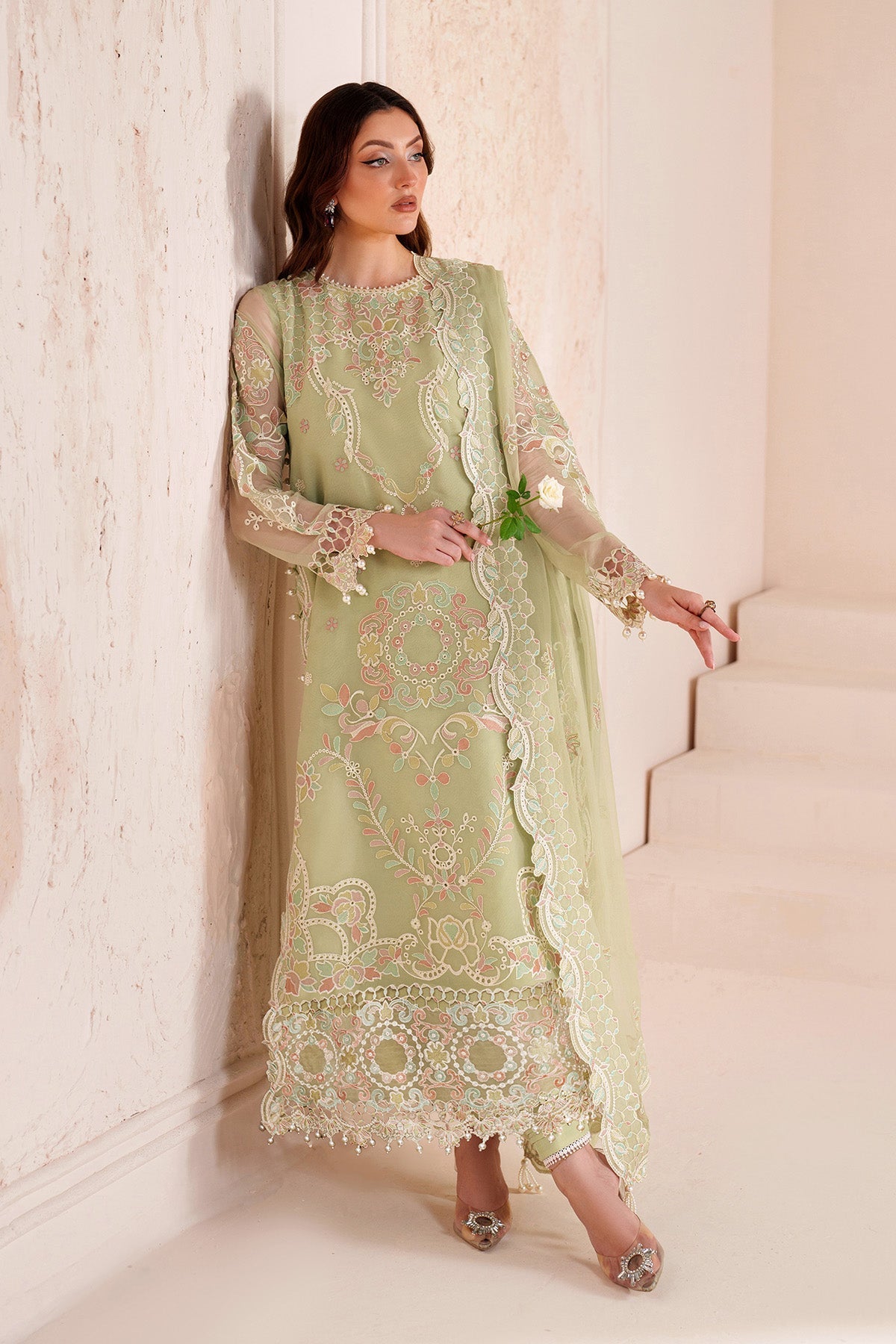 Alizeh | Threads Eid Festive Edit 26 |AF-BDHG-5042-Anya - Formal Dress - available at Maria Faisal in UK and USA.